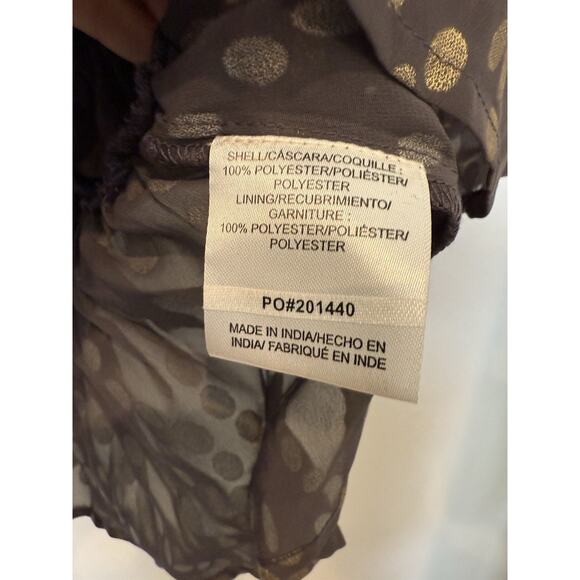 NWT Modcloth Celebrating Progress Peplum‎ Wrap Top Medium Polka Dot - Picture 5 of 7